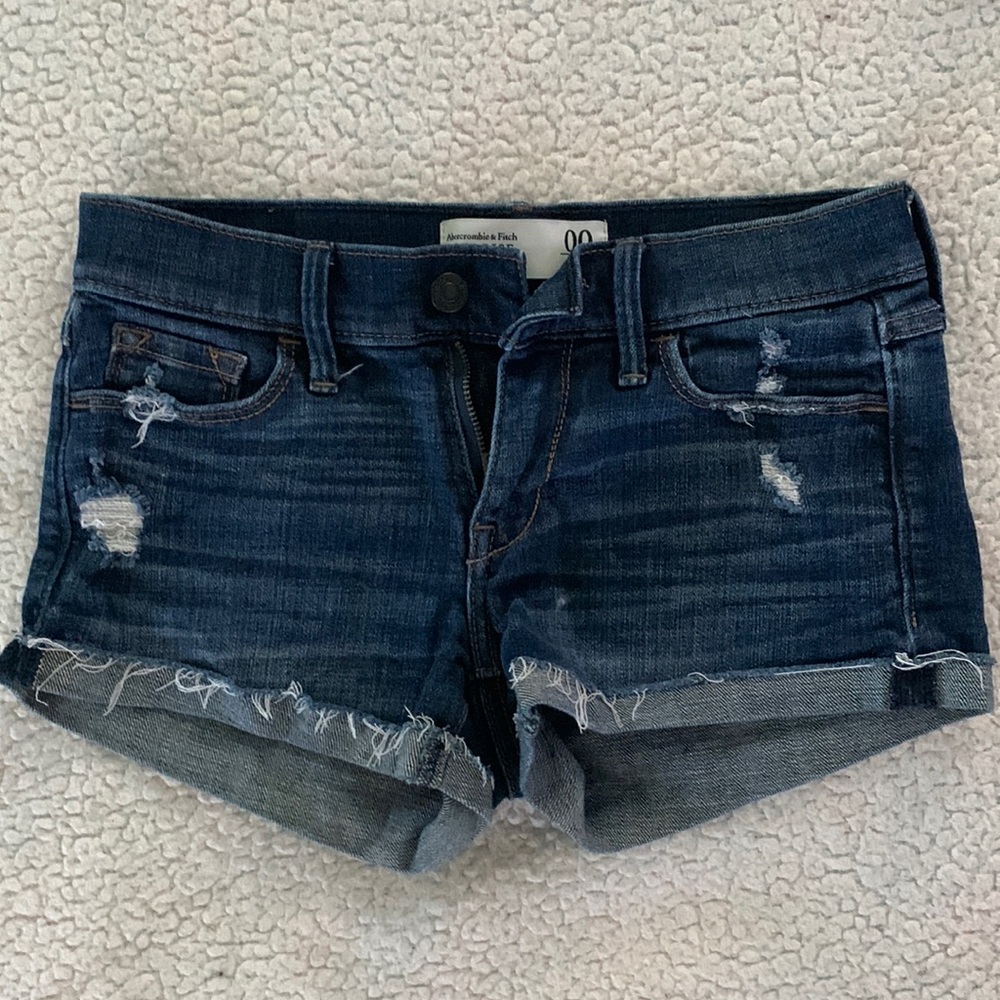 Super comfy abercrombie jean shorts